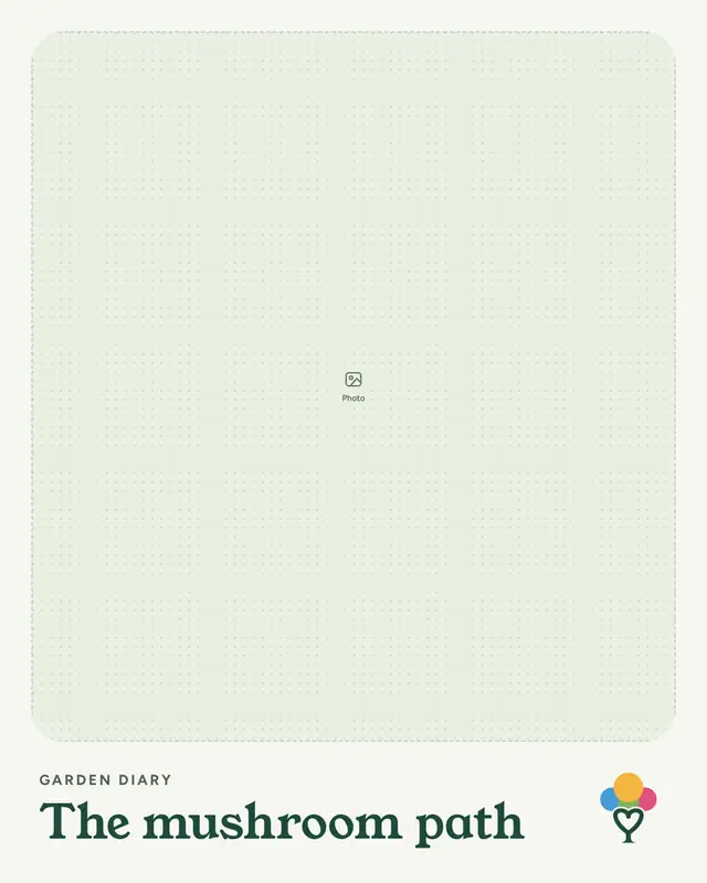 Garden Diary post template